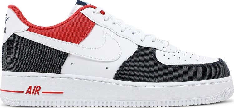 

Кроссовки Nike Air Force 1 '07 LX 'White Red Denim', белый
