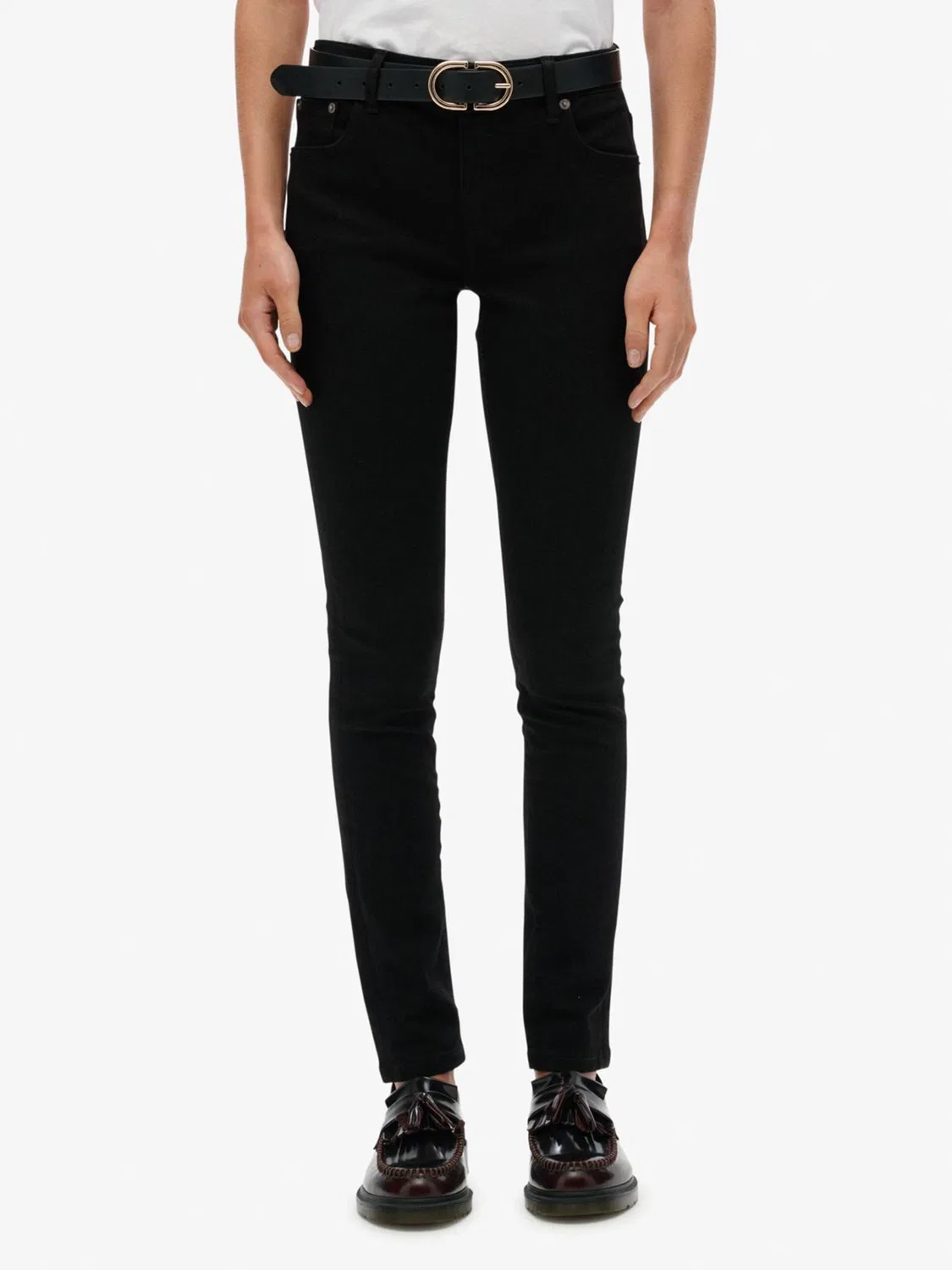 Джинсы Skinny Superdry Black — фото 4