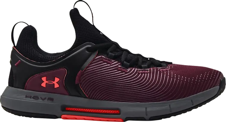 

Кроссовки Under Armour HOVR Rise 2 Dark Maroon Black, красный