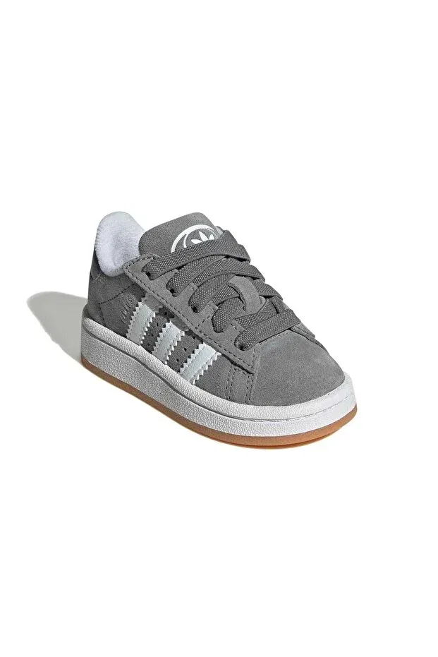 Детские кроссовки для девочек с led-подсветкой Campus 00s cf el i unisex baby sneaker ji4334 Adidas, Gray — фото 4