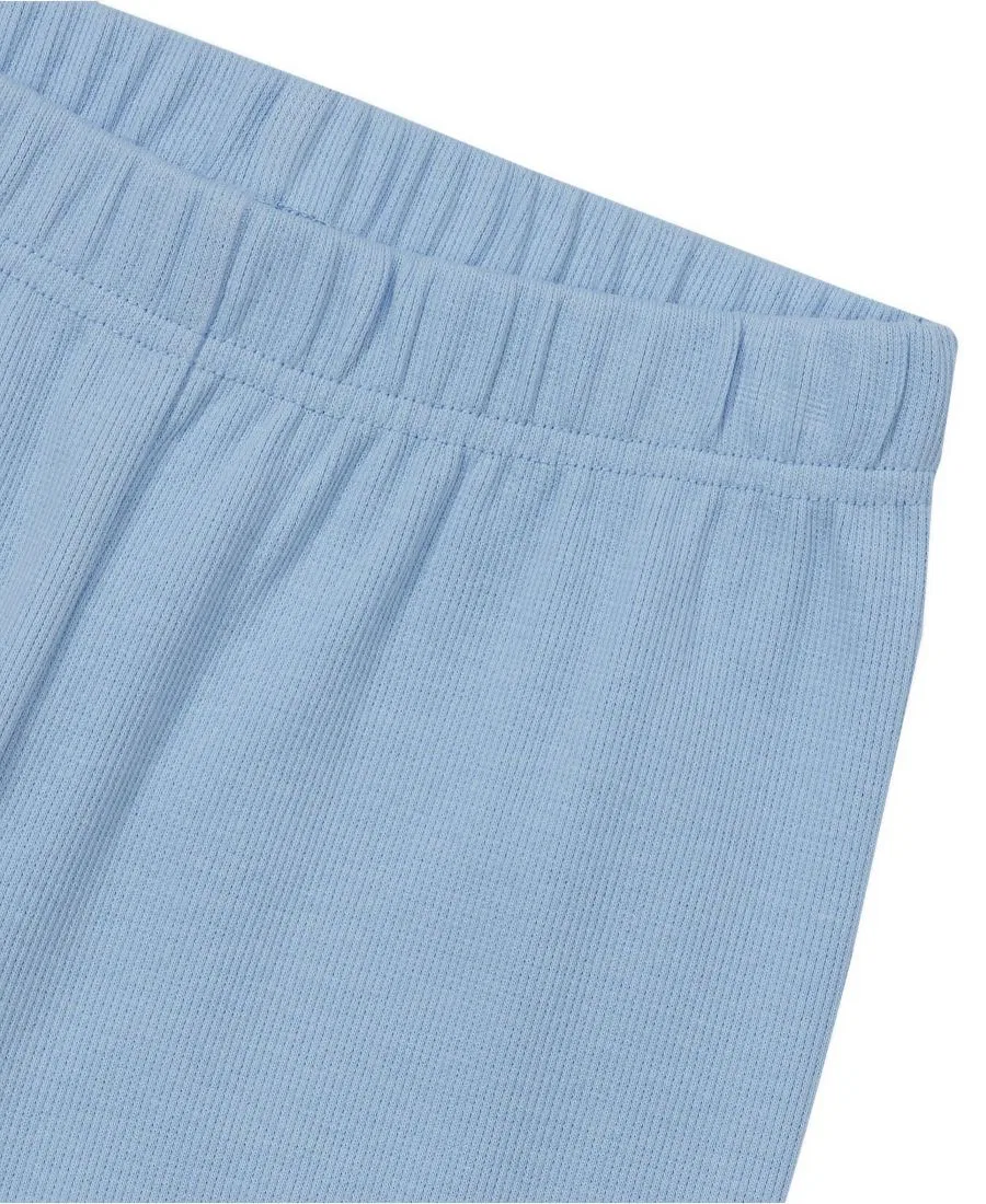 Леггинсы с расклешенным низом Lands' End, Sky Blue — фото 2