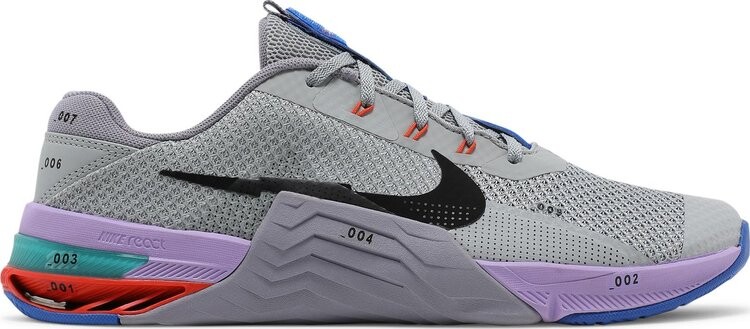 

Кроссовки Nike Metcon 7 'Light Smoke Grey Violet Haze', серый