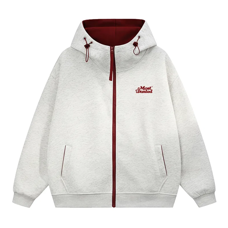 Детская толстовка с принтом Unisex MostwantedLab, White Heather Gray