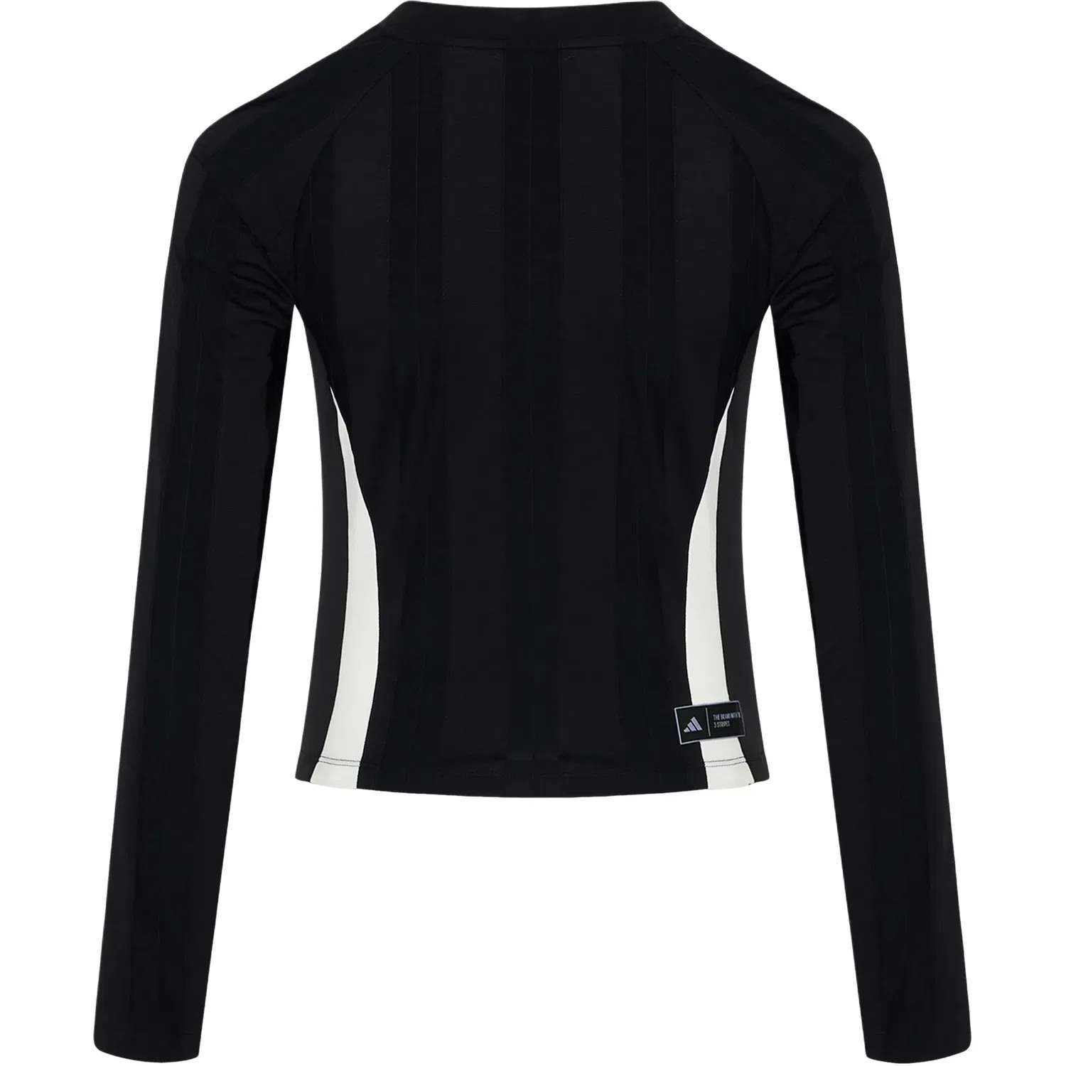 Женская футболка Tiro Long-Sleeve T-Shirt Asia Sizing 'Black' adidas, черный — фото 2