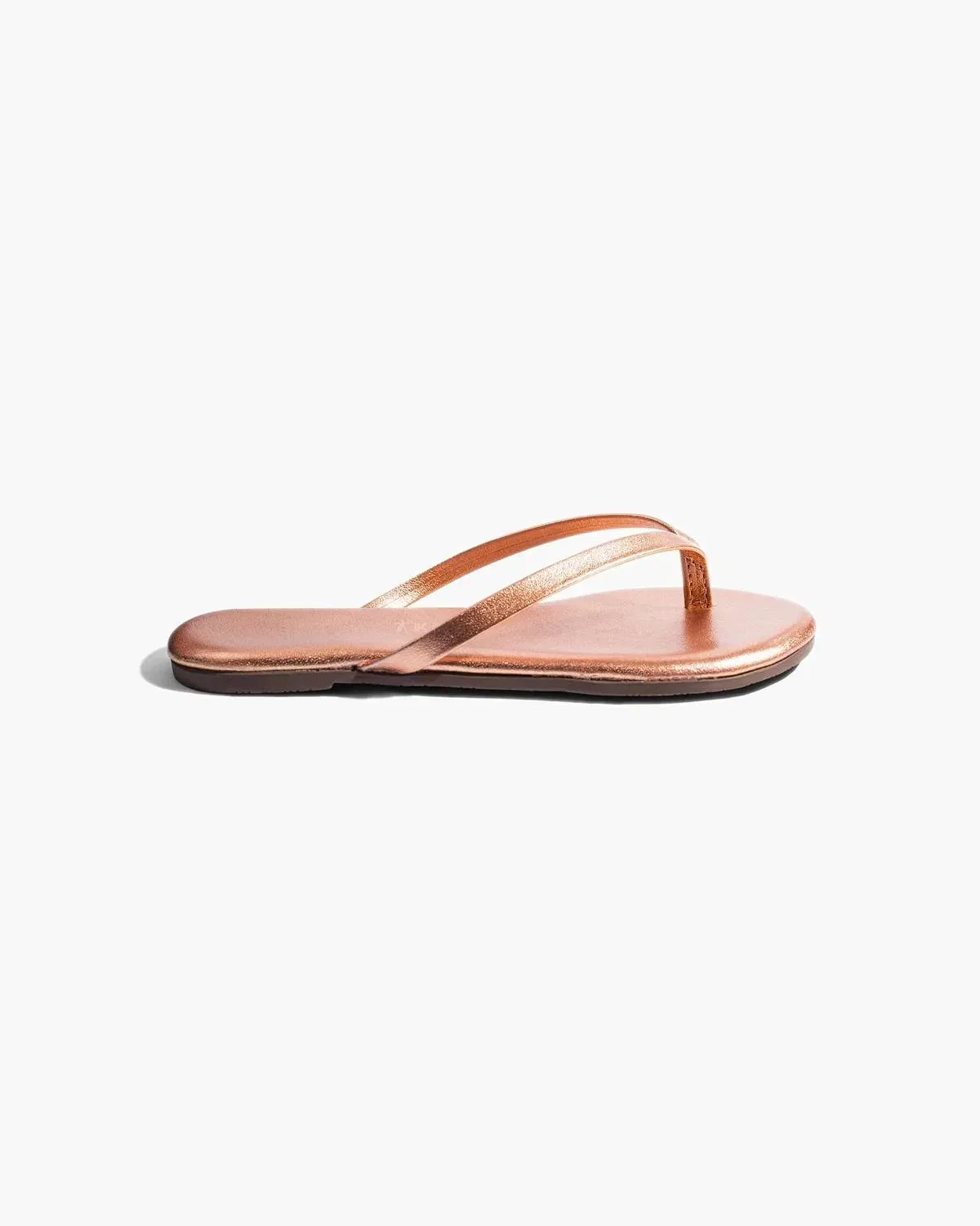 Детские сандалии с металлическим блеском на плоской подошве TKEES, Beach Pearl