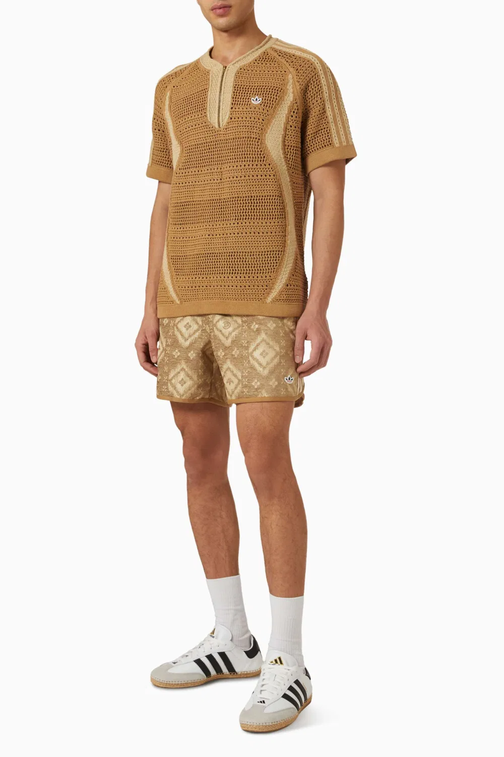 Шорты с принтом Heritage X Clot Adidas — фото 2