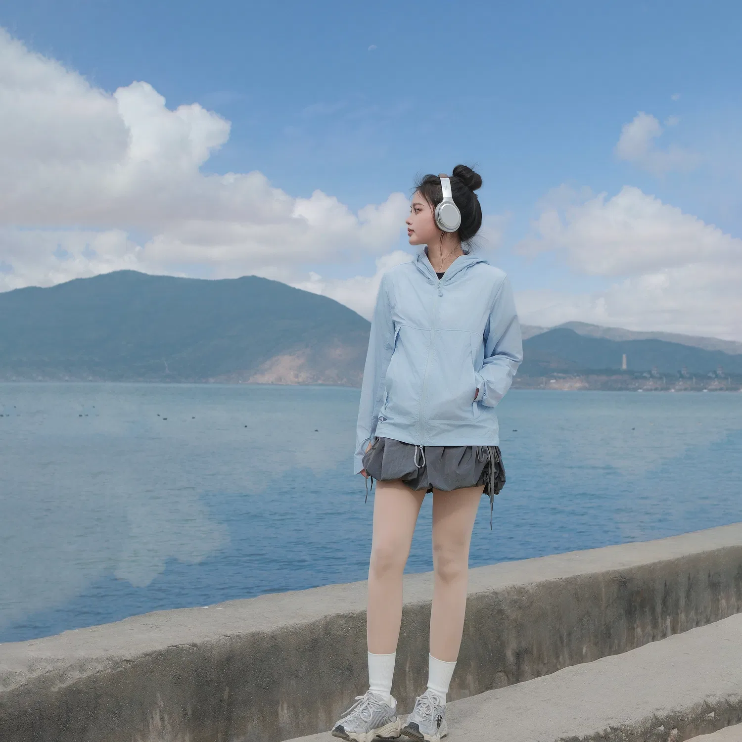 Детская ветровка для защиты от солнца с длинным рукавом Cool One Summer Series MIIOW — фото 4