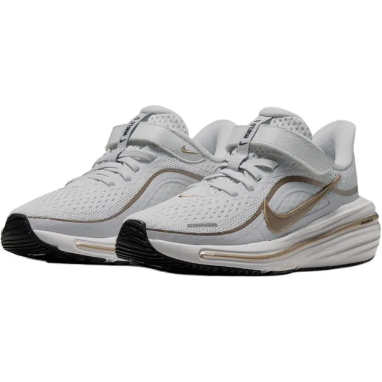 Детские кроссовки для бега с амортизацией Winflo 12 Nike, Gray Gold — фото 4