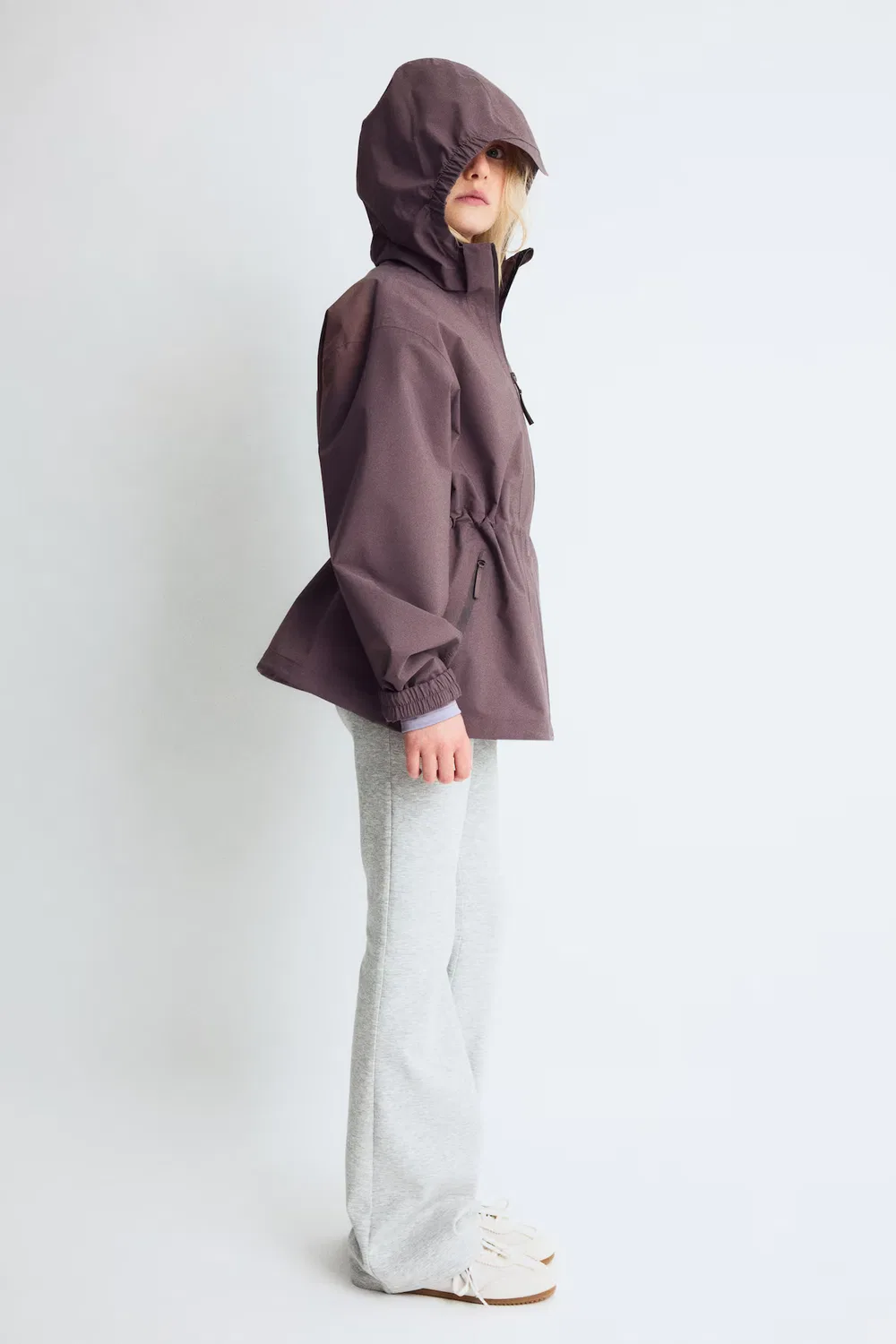Дождевая куртка с защитой от дождя Stormmove H&M, Lila-Graubraun — фото 4