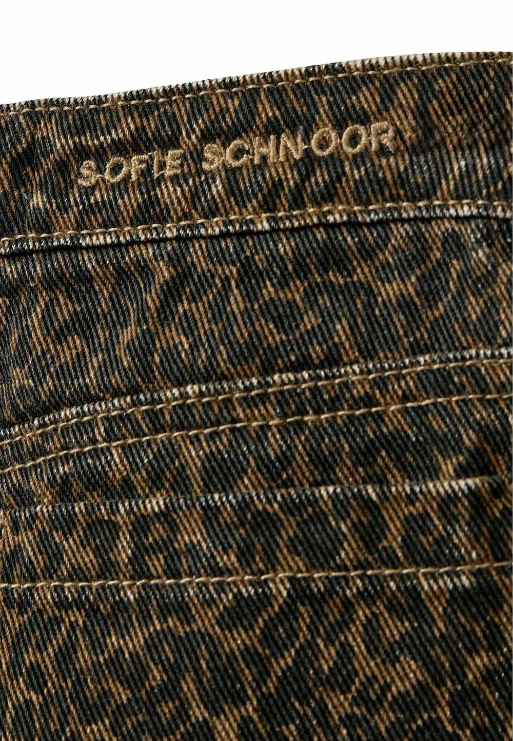 Neikakb - джинсы свободного кроя Sofie Schnoor, Leopard — фото 3