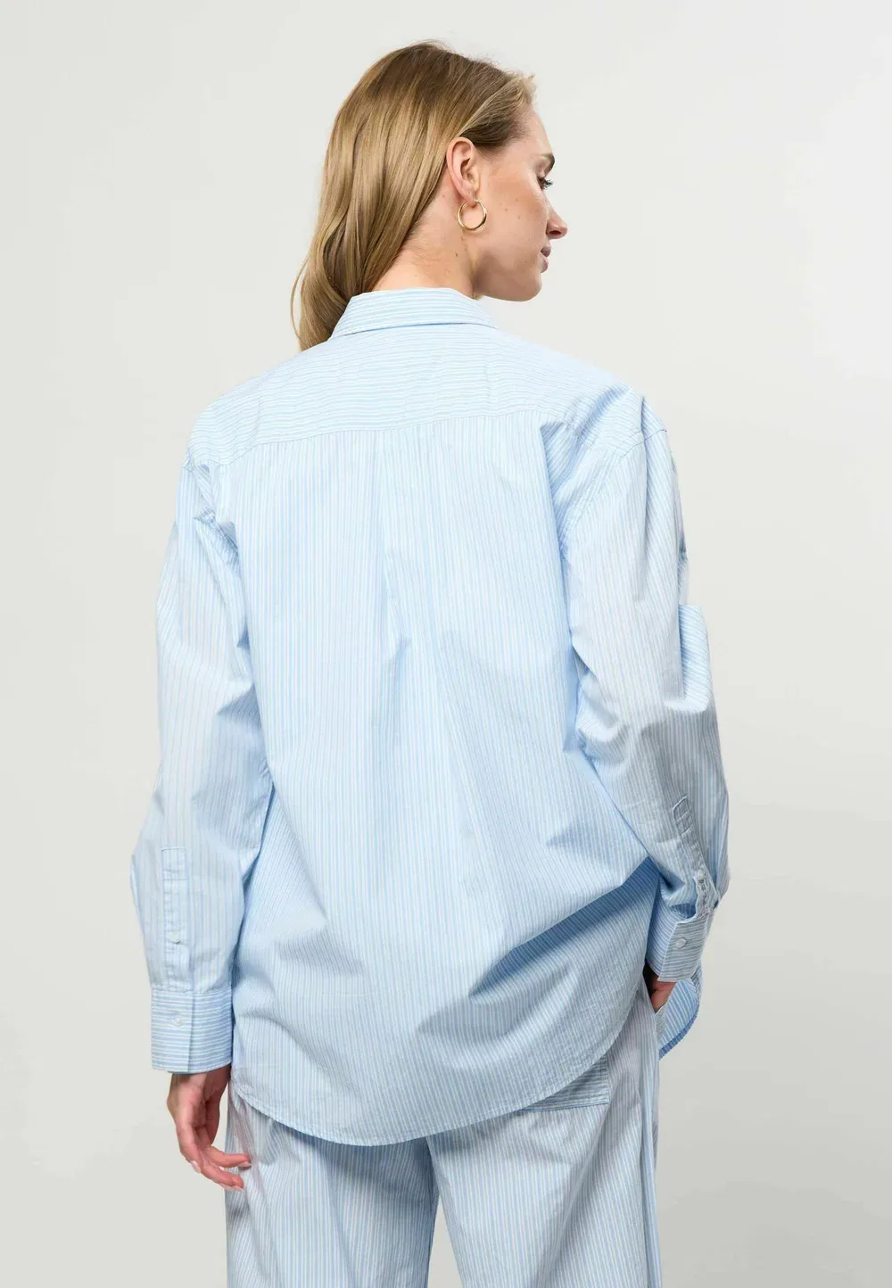 Рубашка Uwliliana - блузка на пуговицах U.S. Polo Assn., Cerulean — фото 3