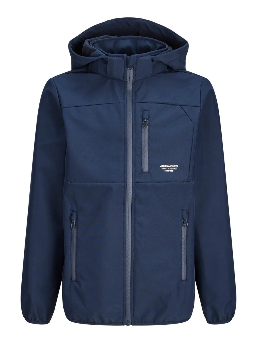 Детская межсезонная куртка 'JJTheo' темно-синего цвета Jack & Jones Junior