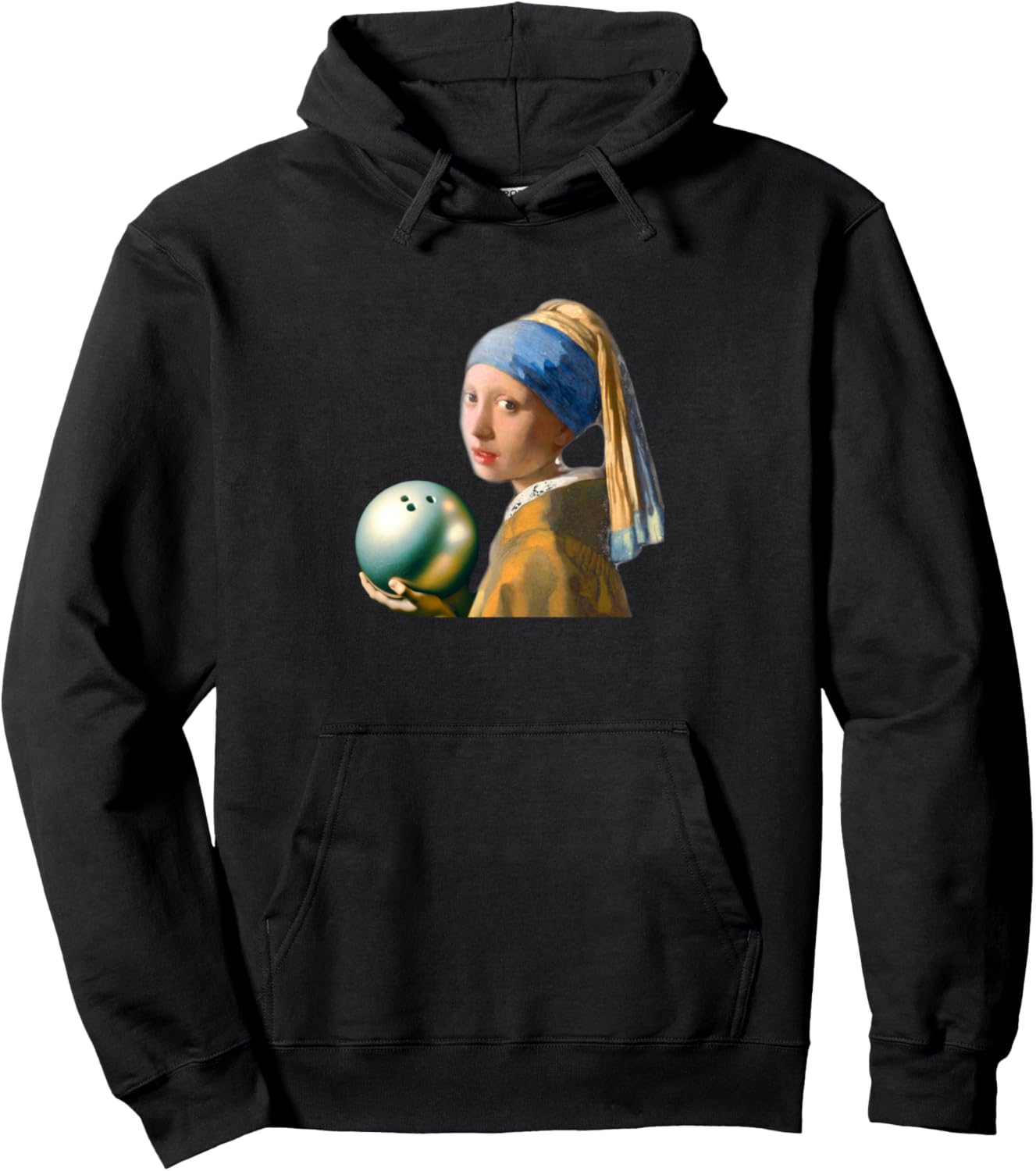 

Забавная толстовка для боулинга Vermeer Bowling Funny Neta Clothes Men Funny Goods Adult Women Bowler Hoodie Black Funny Bowling T-Shirts Specialty Store, черный