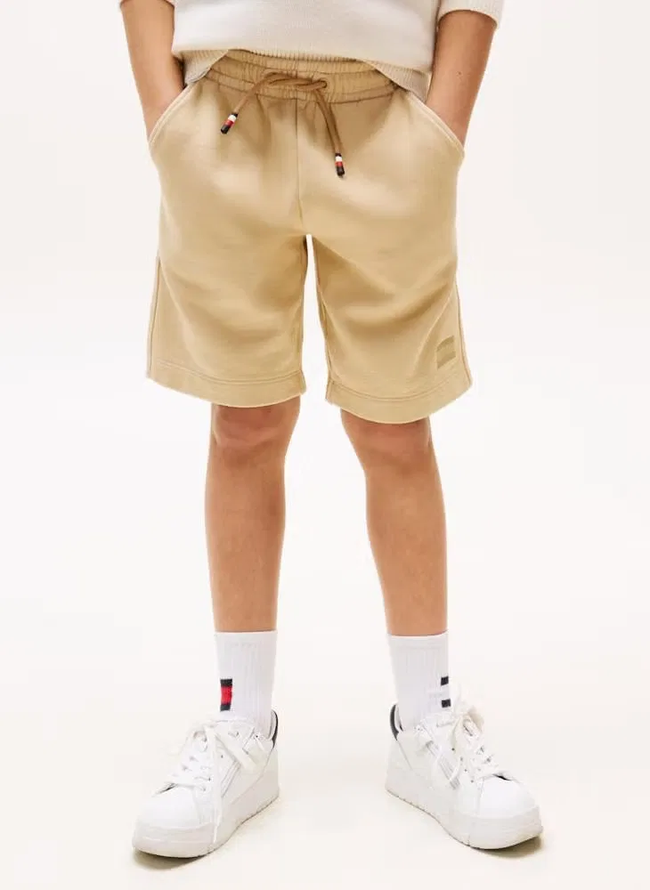 Шорты с эластичным поясом Tommy Hilfiger, бежевый