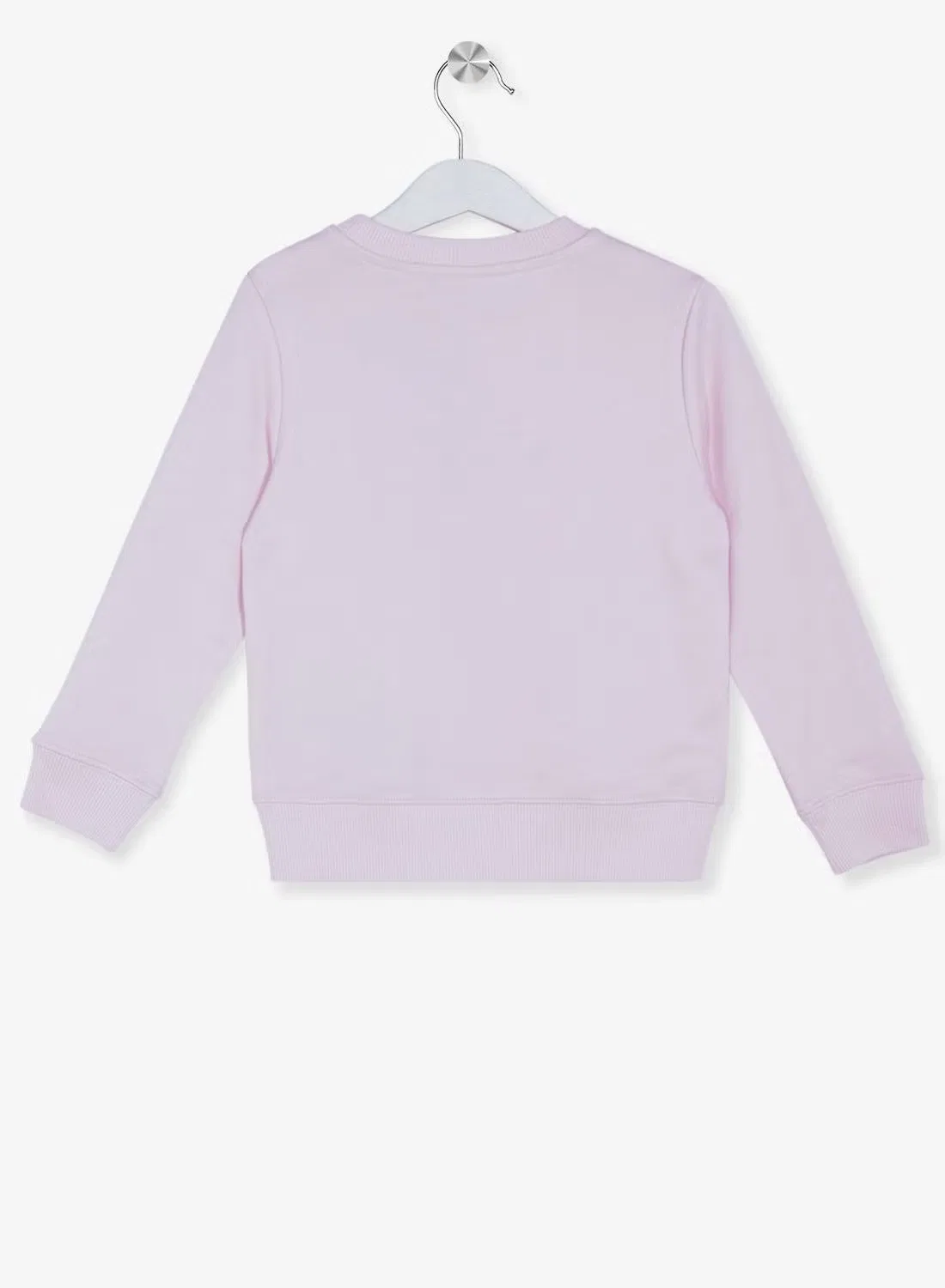 Свитшот с принтом Youth graphic pullover Calvin Klein Jeans, розовый — фото 3