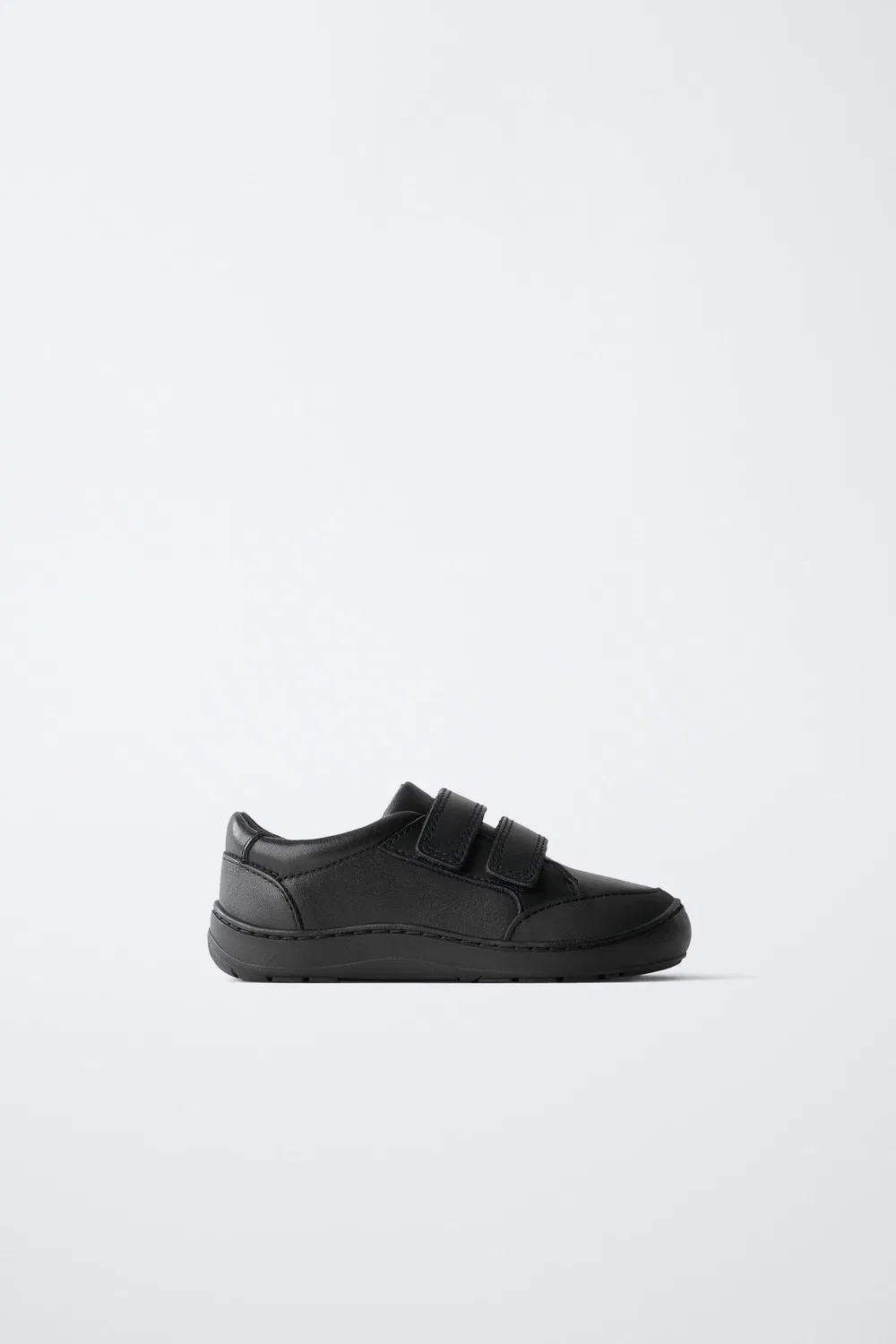 Кожаные кеды для ходьбы босиком ZARA, Black
