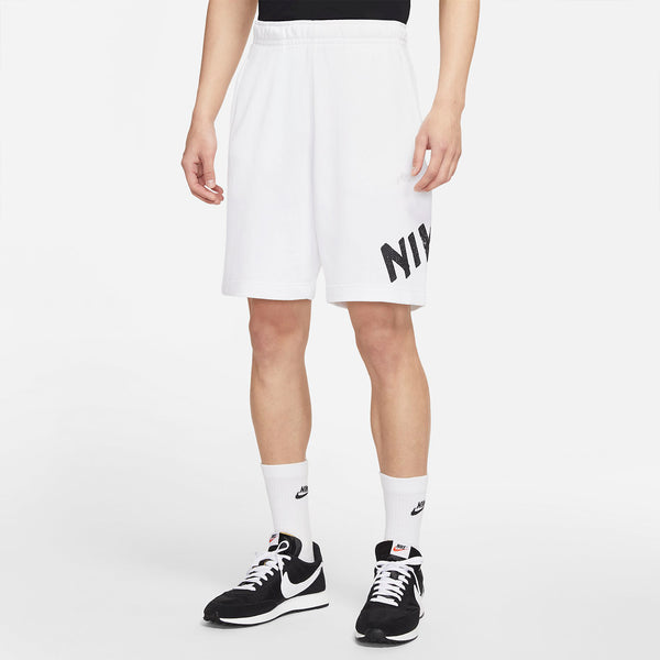 Шорты printing casual sports breathable shorts white Nike, белый — фото 3