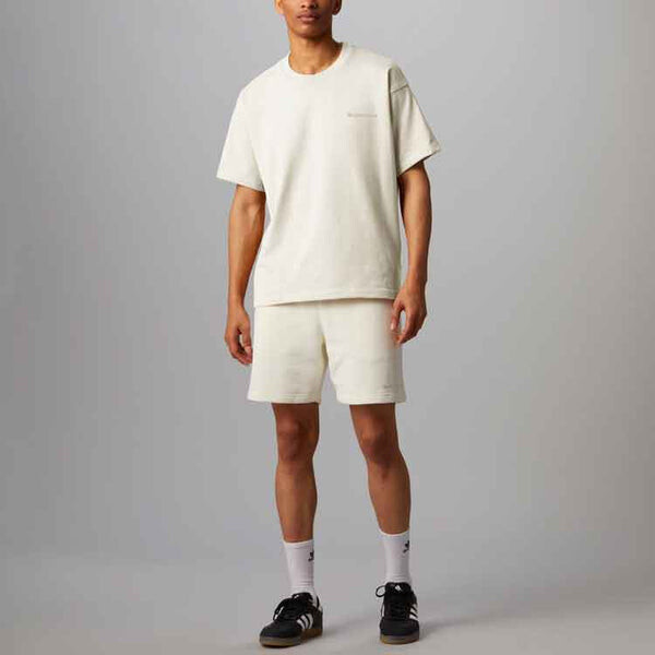Футболка adidas originals x Pharrell Williams Crossover Casual Breathable Sports Solid Color Short Sleeve Jade White T-Shirt, мультиколор — фото 3