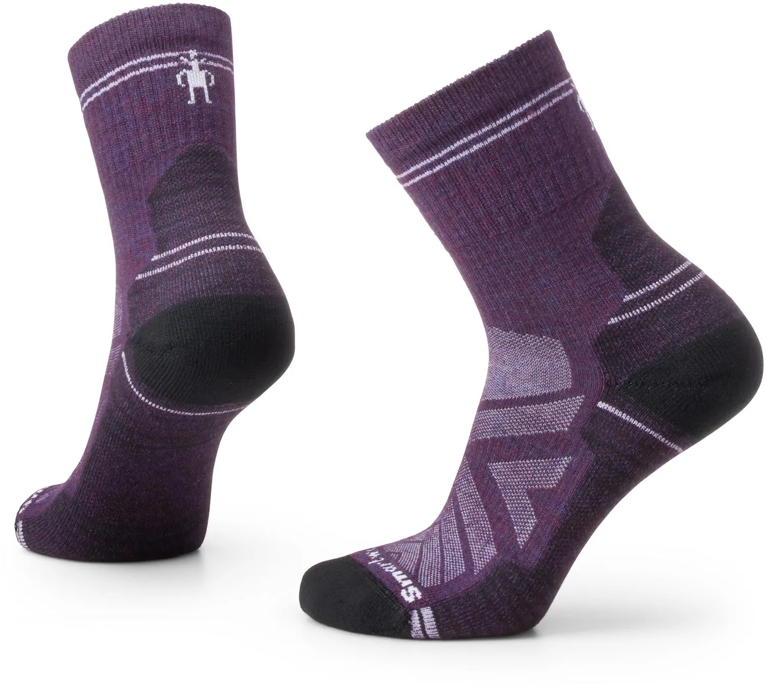 

Женские носки Performance Hike Light Cushion Mid Crew Smartwool, Purple Iris