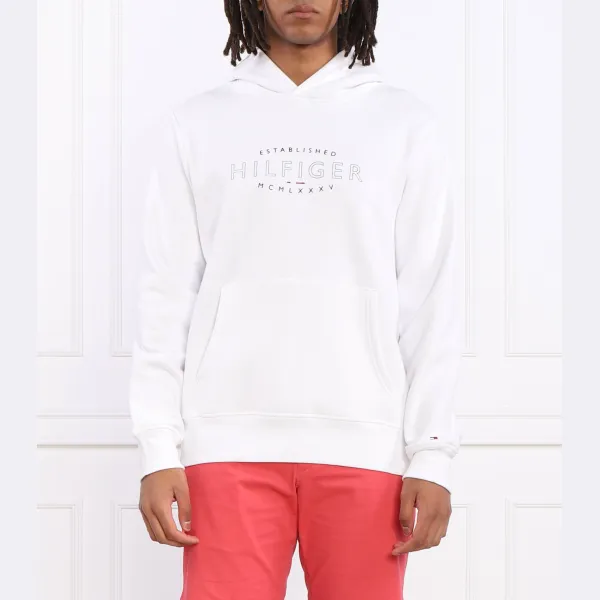 

Толстовка стандартного кроя с логотипом Hilfiger Curve Tommy Hilfiger, белый