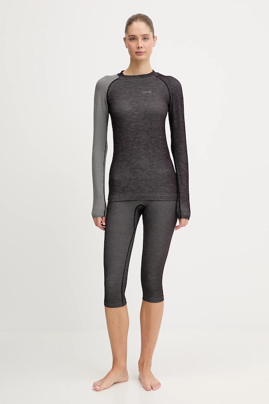 

Комплект функционального нижнего белья - леггинсы и лонгслив Viking, серый