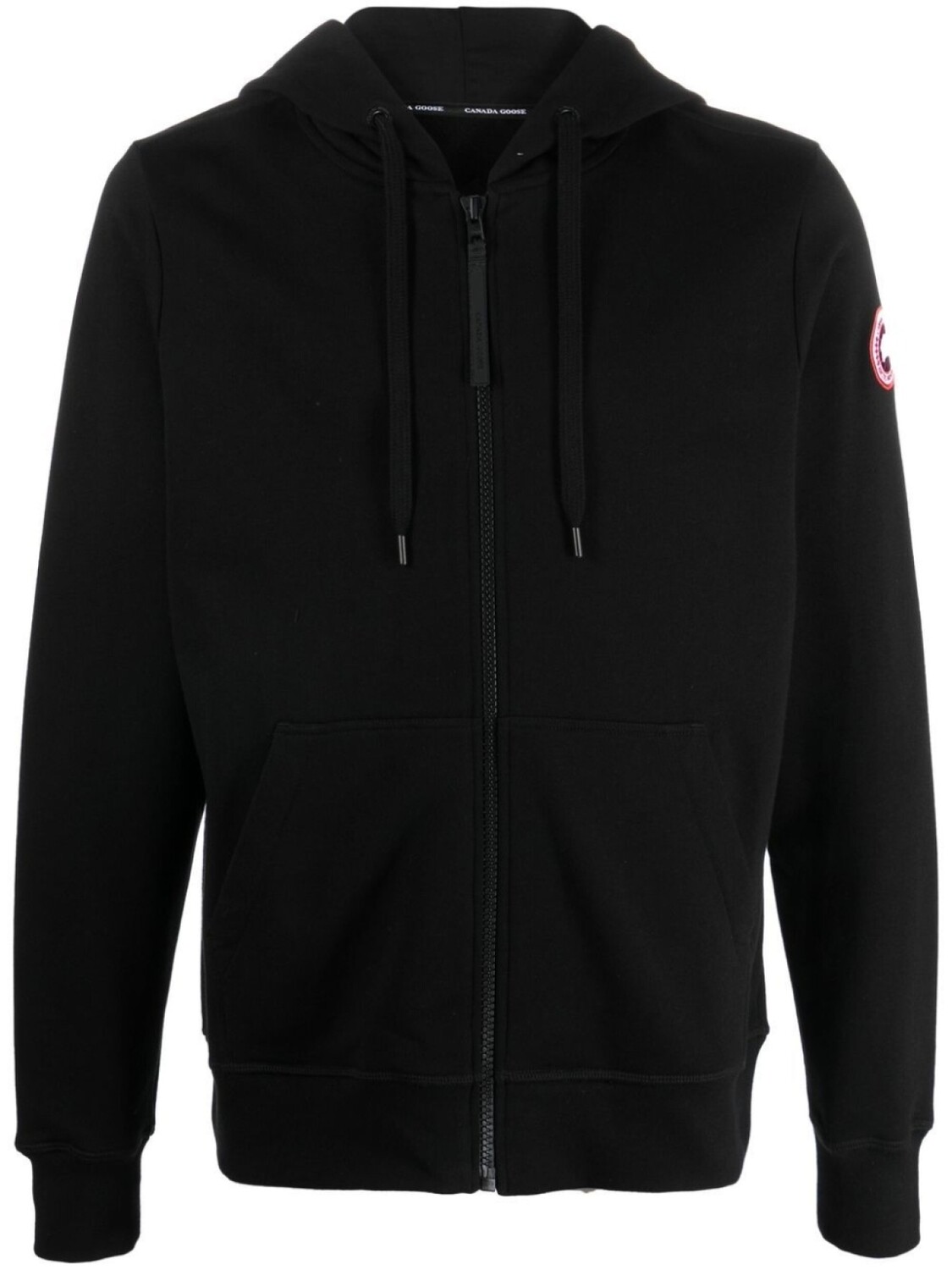 

Canada Goose худи с нашивкой-логотипом, черный