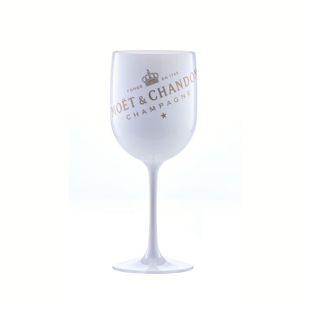 

Moët & Chandon Ice Imperial Champagne акриловый стакан 0,45л чашка бокал белый/золотой стаканы Moet Moet & Chandon