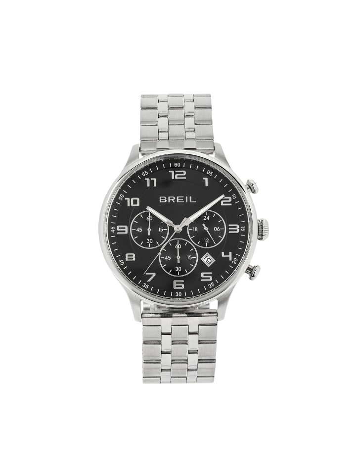 

Breil Часы-хронограф с подсветкой, черные