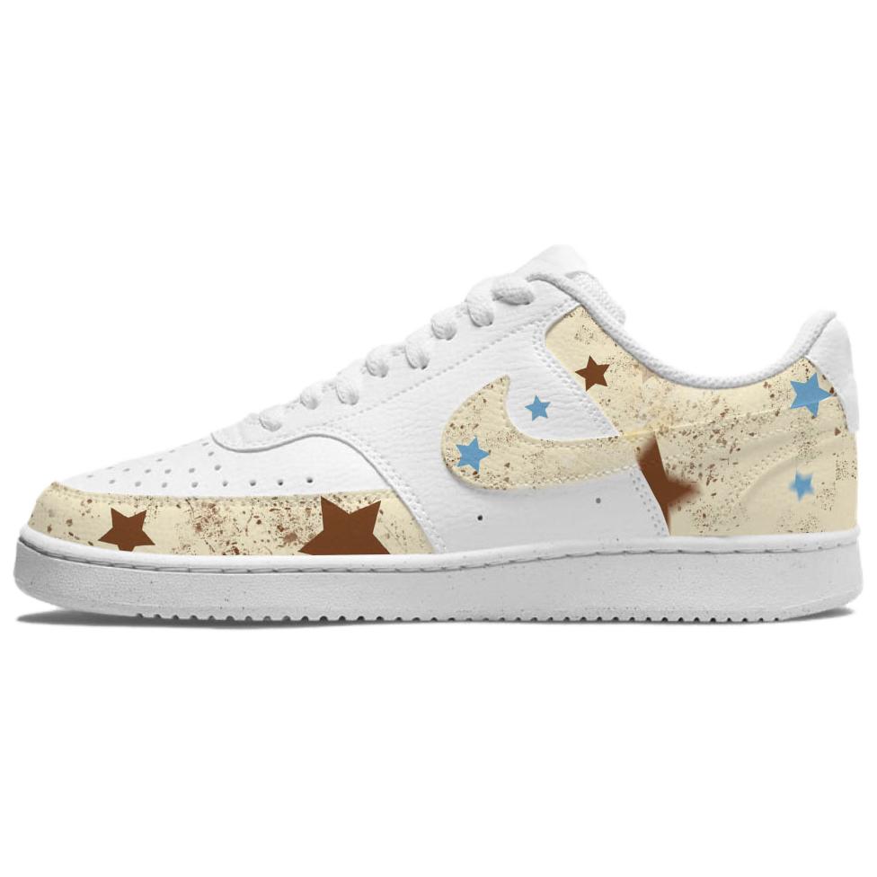 

Nike Court Vision 1 Idol Trainee устойчивые к истиранию низкие кроссовки для скейтбординга мужские white beige