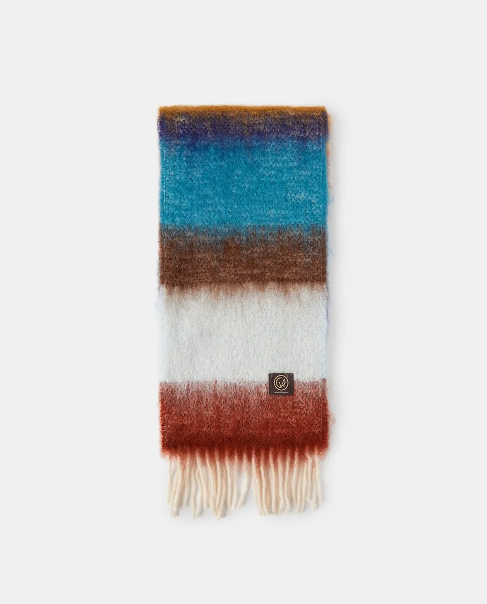 

Шарф из разноцветной шерстяной смеси Mantas Ezcaray