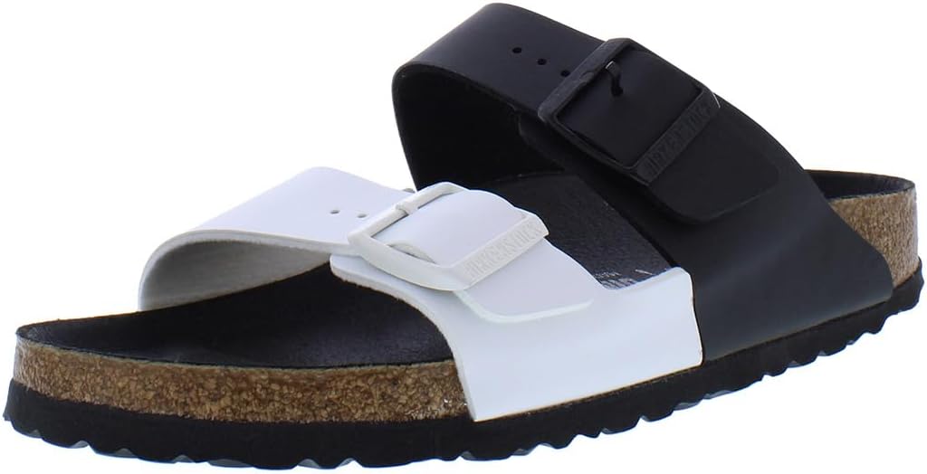 

Женские сандалии Birkenstock Arizona Split Hex, белый/черный
