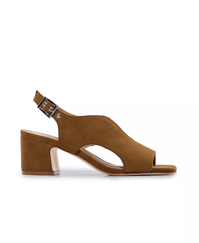 Бернардо Бедфорд Сандалии на среднем каблуке Bernardo Footwear, коричневый/бежевый