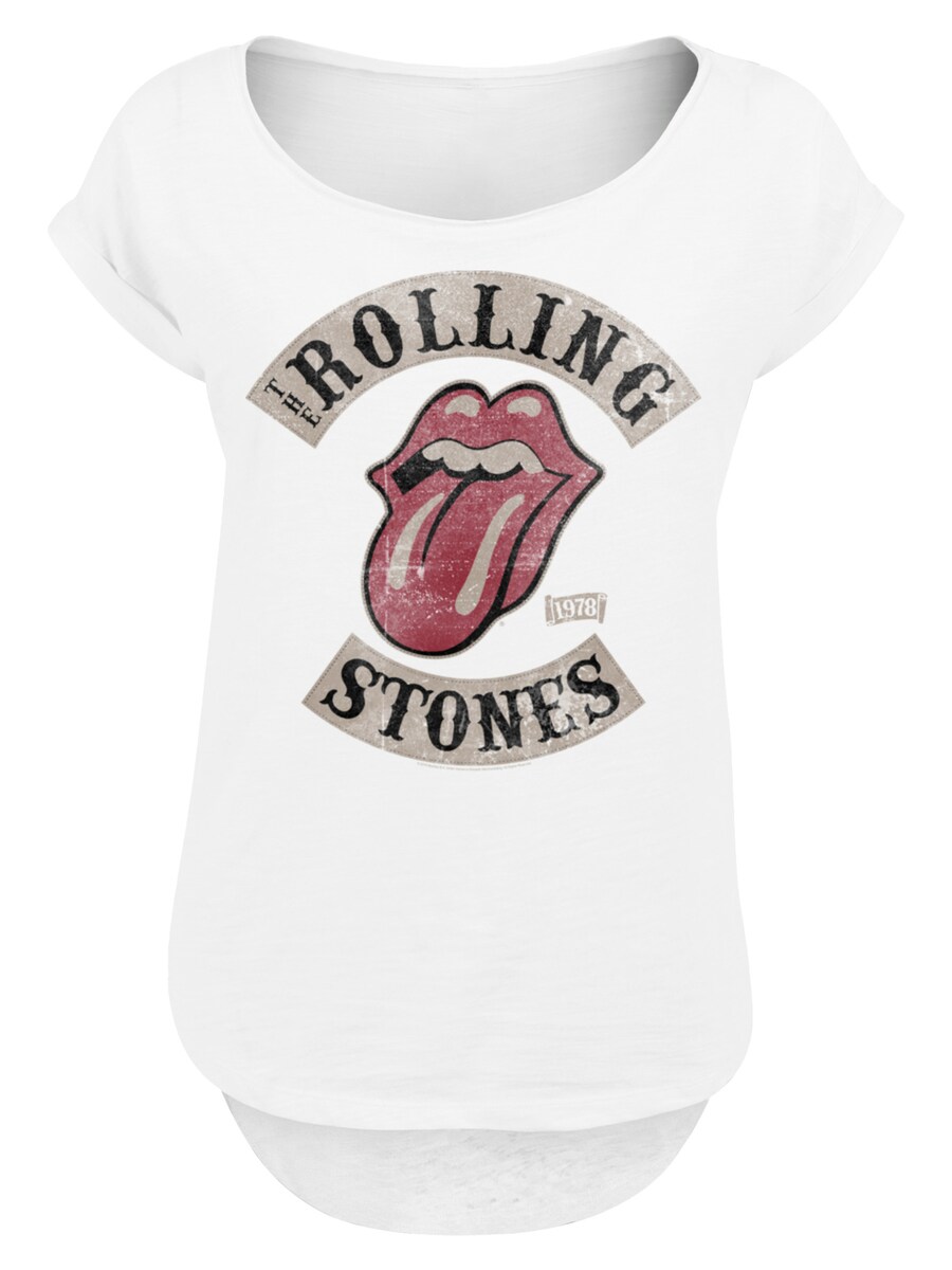 

Рубашка F4NT4STIC The Rolling Stones Tour78 Blk, белый