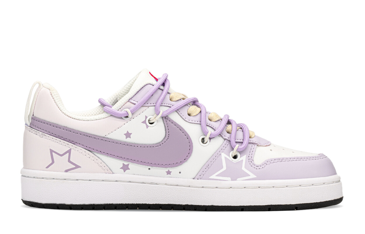 

Женские кроссовки для скейтбординга Nike Court Borough Low, Purple Rice