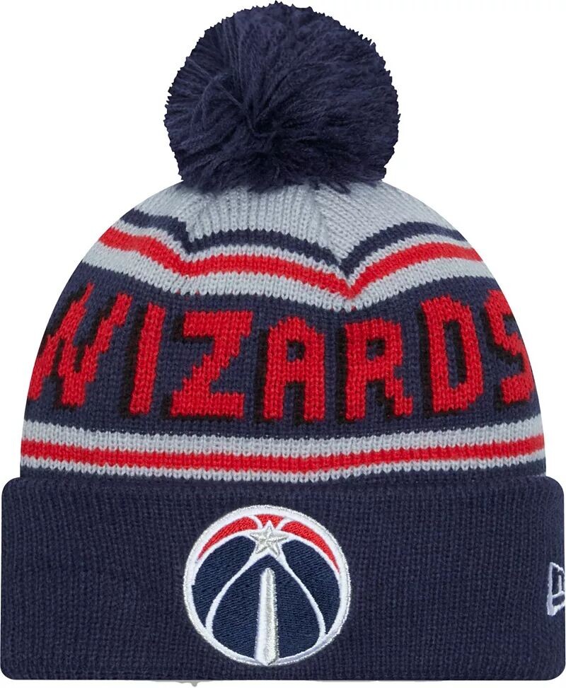 

Синяя вязаная шапка New Era для взрослых Washington Wizards, Черный, Синяя вязаная шапка New Era для взрослых Washington Wizards