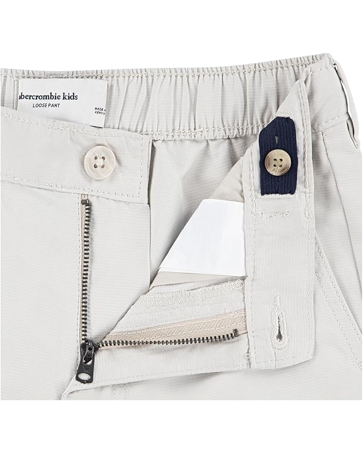 Брюки abercrombie kids Loose Clean Cargo Pant, цвет Pumice Stone — фото 3