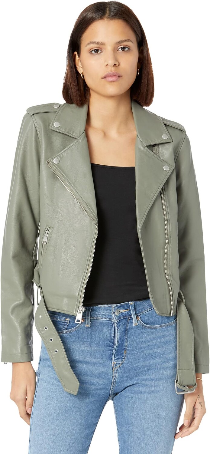 

Куртка Levi's Faux Leather Fashion Moto, цвет Sage