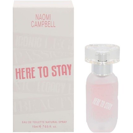 Naomi Campbell Here To Stay Eau De Toilette 15ml — фото 2