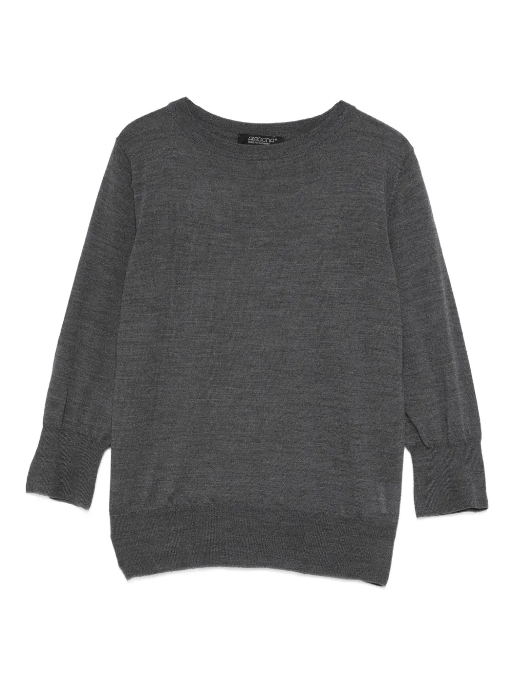 

Джемпер тонкой вязки Aragona, серый