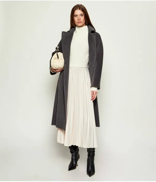Водолазка из шерсти Fisura Cropped fit Boss, белый — фото 2