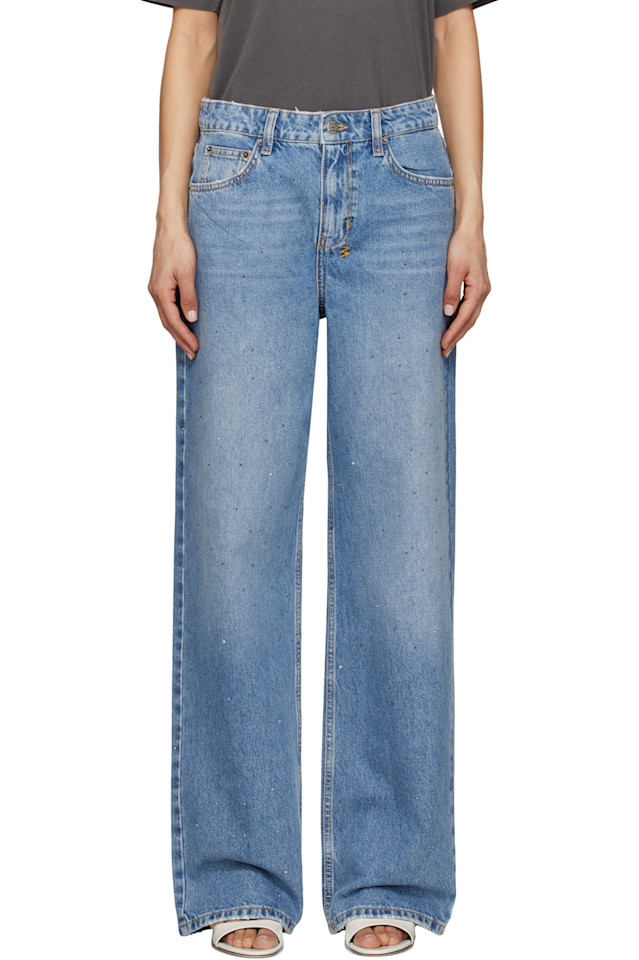 

Джинсы Low Rider Krystal Komet Ksubi, цвет denim