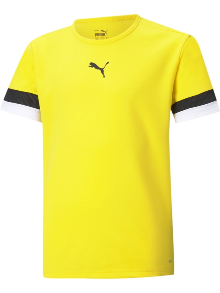 

Спортивная футболка TeamRISE Jersey Jr желтого цвета Puma
