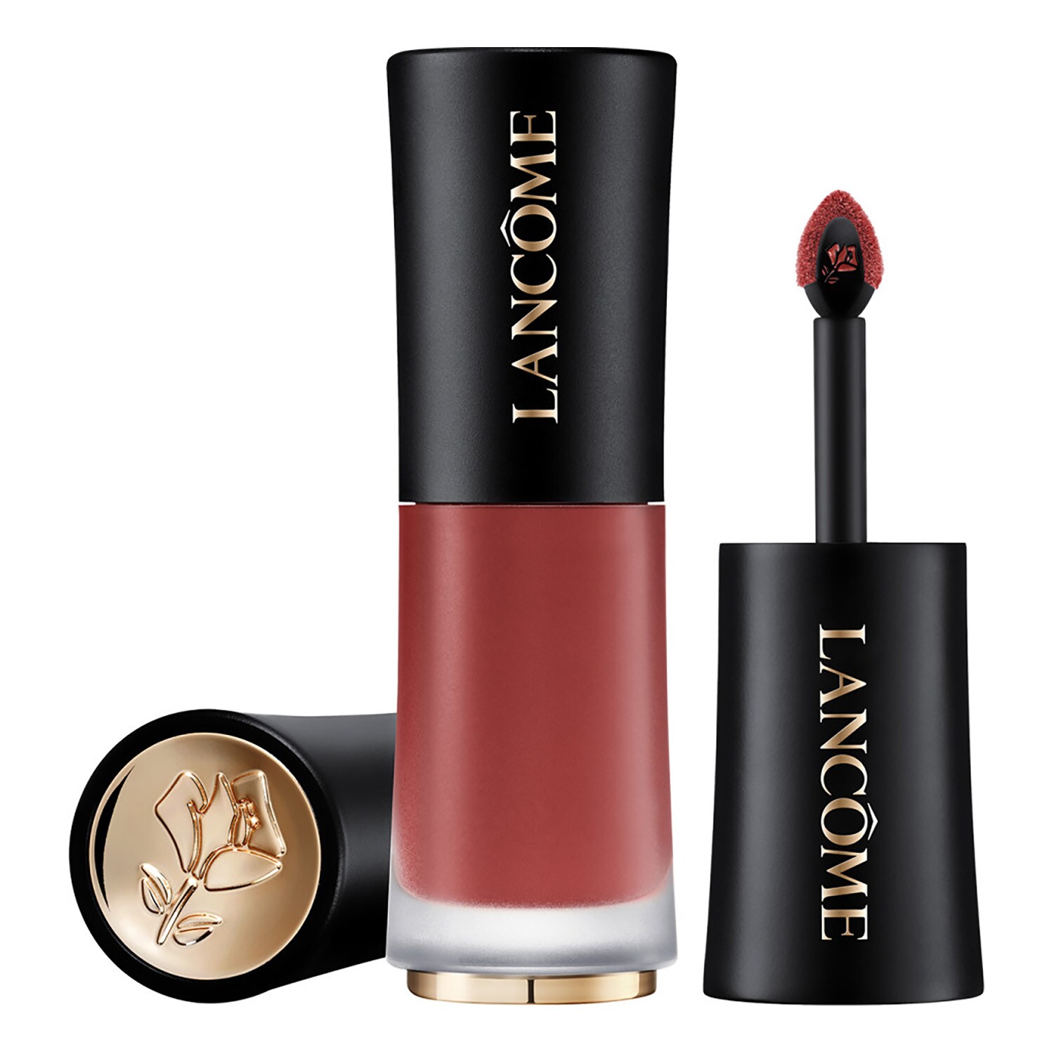 Стойкая полуматовая помада L'Absolu Rouge Drama Ink Lancôme, 288 French Opera (6 ml)