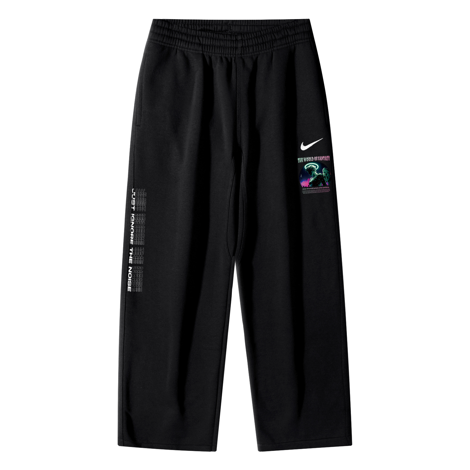 

Nike Вязаные спортивные штаны Unisex Black