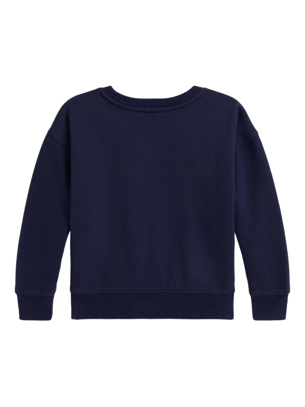 Флисовая толстовка с принтом Polo Bear Polo Ralph Lauren Kids, синий — фото 2