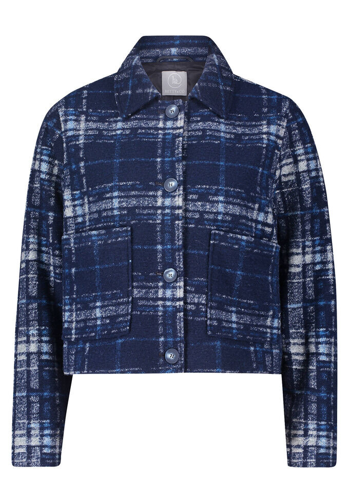 

Шерстяная куртка Betty & Co, синий