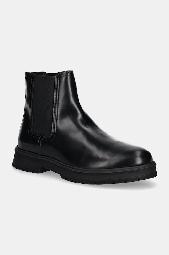 

Кожаные ботинки HILFIGER ABRASIV WARM LTH CHELS Tommy Hilfiger, черный