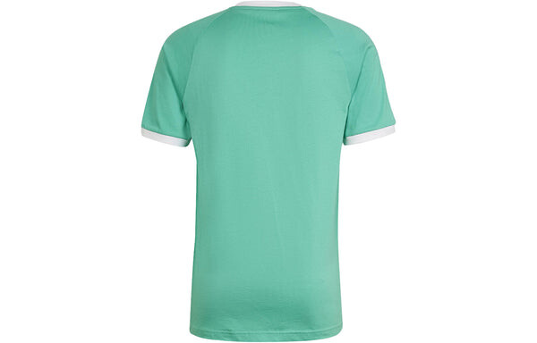 Футболка adidas Adicolor Classics 3-Stripes T-shirt 'Hi-Res Green', зеленый — фото 2
