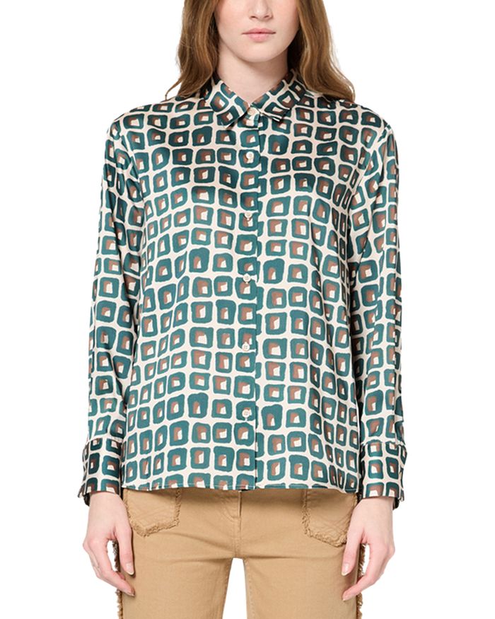 

Рубашка Umaya Gerard Darel, зеленый
