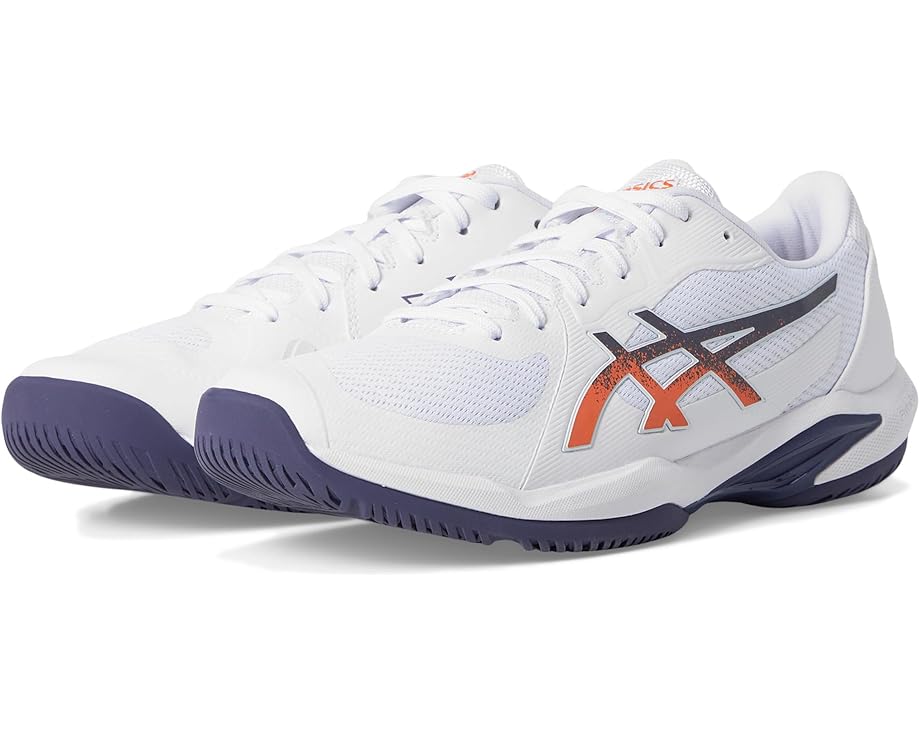 

Кроссовки ASICS Solution Swift FF 2 Tennis Shoe, цвет White/Nova Orange